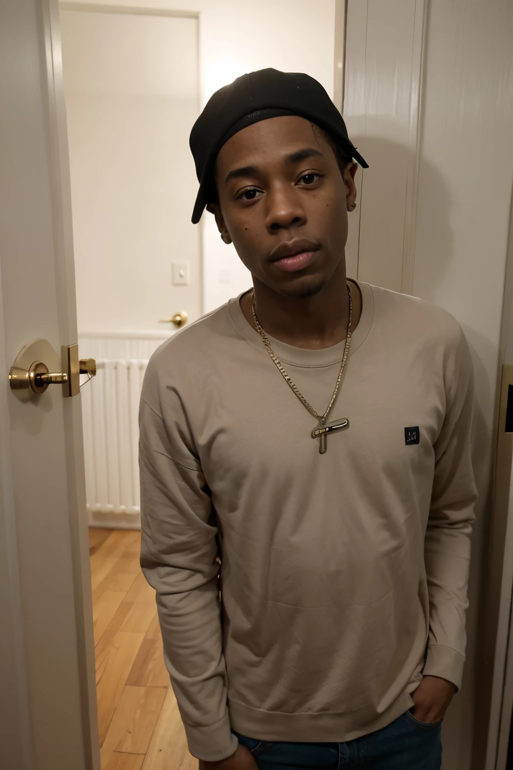 Possessed Tyler the creator staring at me through the doorbell camera