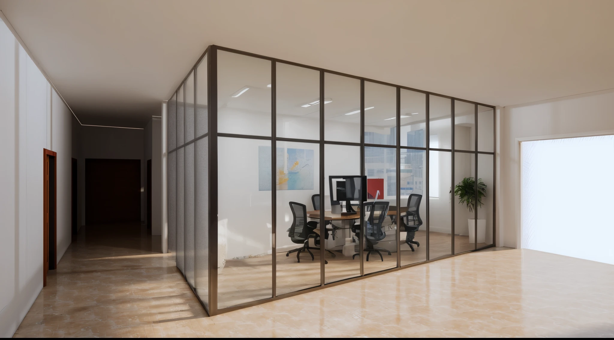 office curtains,