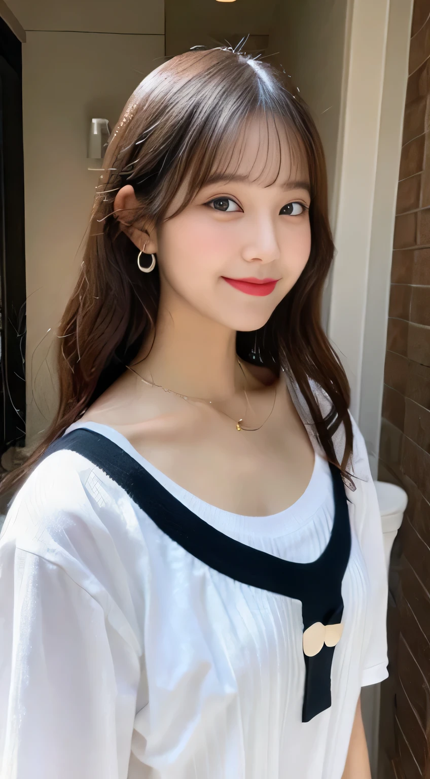 white shirt、Cute clothes