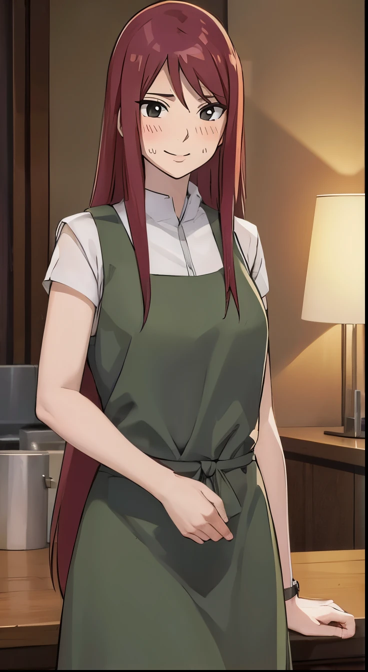 Beautiful,blush on,smile