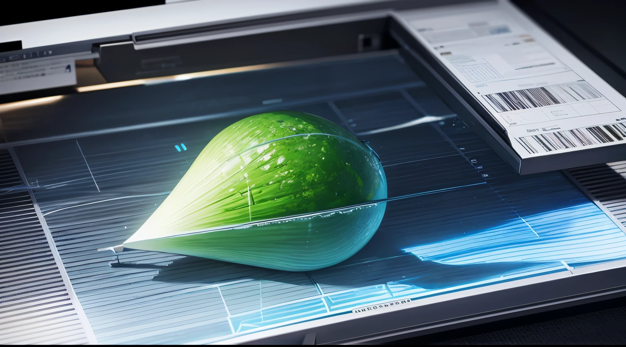 Engaging 3D visualization featuring stunning graphs、glinting