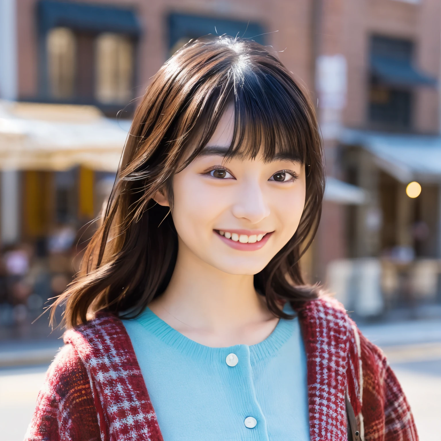 Suzu Hirose,Cute smile,City Date