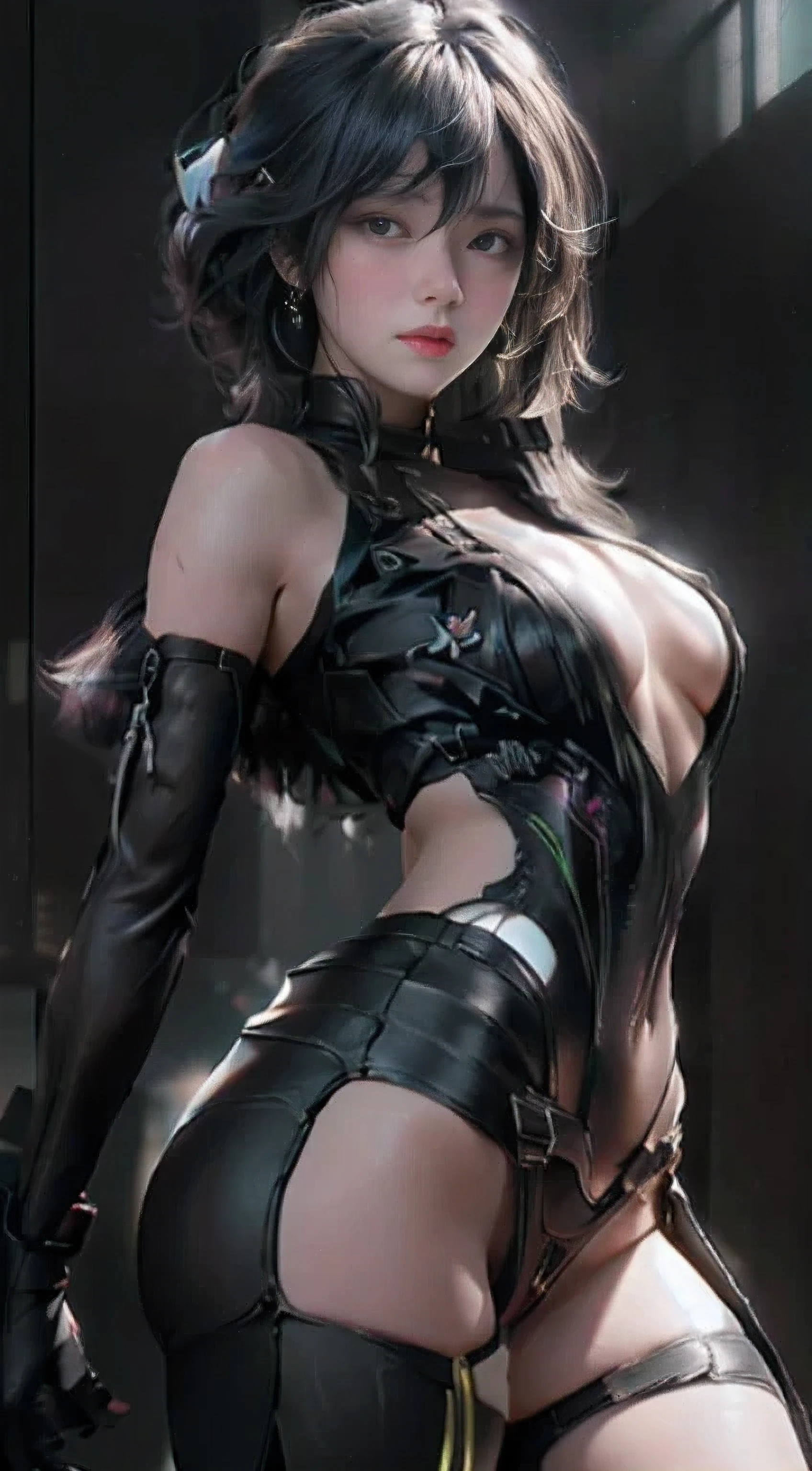 ((Best quality)), ((masterpiece)), (detailed:1.4), 3D, an image of a beautiful cyberpunk female,HDR (High Dynamic Range),Ray Tracing,NVIDIA RTX,Super-Resolution,Unreal 5,Subsurface scattering,PBR Texturing,Post-processing,Anisotropic Filtering,Depth-of-field,Maximum clarity and sharpness,Multi-layered textures,Albedo and Specular maps,Surface shading,Accurate simulation of light-material interaction,Perfect proportions,Octane Render,Two-tone lighting,Wide aperture,Low ISO,White balance,Rule of thirds,8K RAW, big breats, huge breats, ahegao face