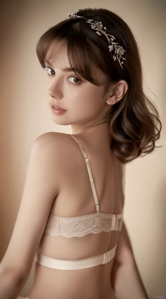 Raw foto, Best Quality, masutepiece, extremely delicate and beautiful, Extremely detailed, nffsw, Unity, 8K Wallpaper, amazing detailed, In a bra and sheer lace panties, Full body, Frontal, Strong legs, Hair Accessories, Necklace, Jewelry, Beautiful face, On the body, Tindall Effect, Realistic, Finely detailed, masutepiece, Best Quality, Official art, Highly detailed ticker Unity 8K wallpaper, Ultra-detailed, hight resolution, Extremely detailed, Clear, Focused, (Best Quality), (Realistic, Photorealsitic:1.6), 8K, Soft lighting, High quality, Cinematic lighting, 1girl in, Centered, Full body, Tea hair, (Sweat:1), Perfect fingers, Long hair