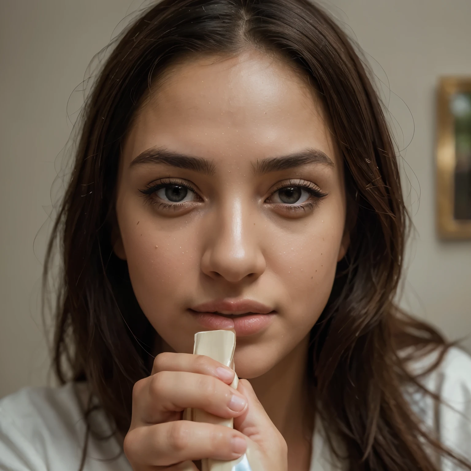 (best quality,4k,8k,highres,masterpiece:1.2),ultra-detailed,(realistic,photorealistic,photo-realistic:1.37),beautiful detailed eyes,beautiful detailed lips,extremely detailed eyes and face,longeyelashes, Mexican schoolgirl(lower intensity),big penis(lower intensity),oil painting,soft lighting,playful expressions,colorful background,live-action,vivid colors,expressive painting style