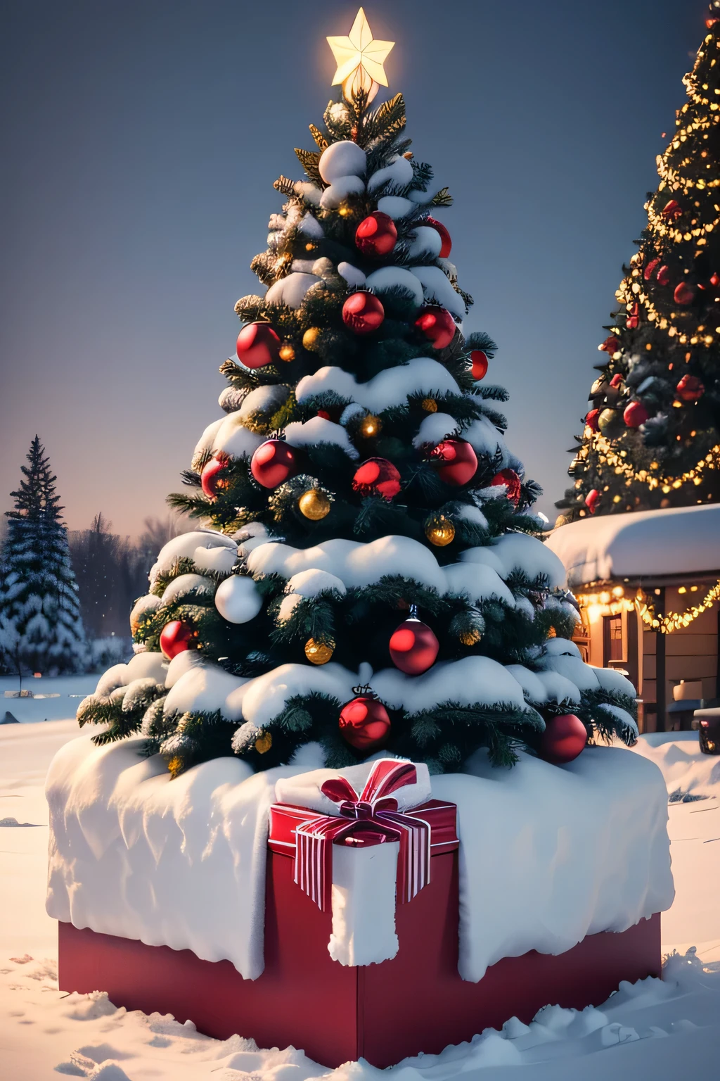 christmas,Christmas tree,santa,snowflower,snowy dayox,Beautifully colored,High Picture Quality