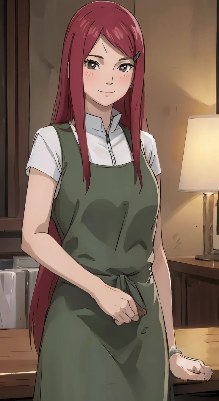 Beautiful, blush on, smile