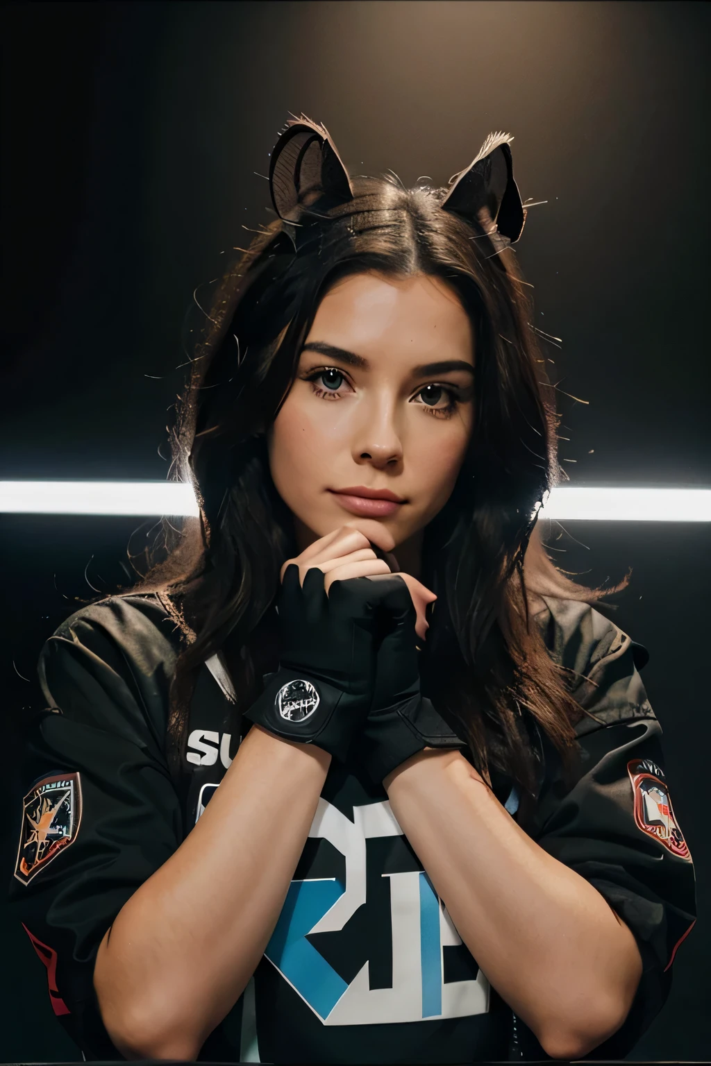 cree moi un logo pour un compte tik tok, sur le theme de la précision à la souris