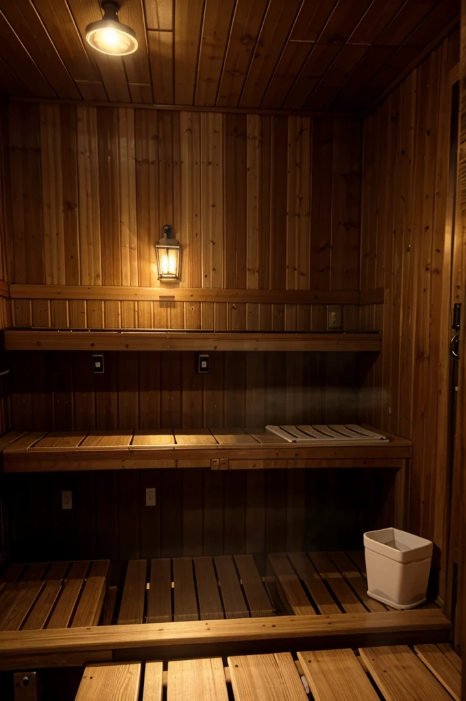 empty sauna