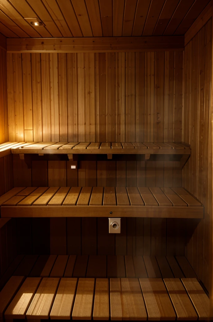 empty sauna