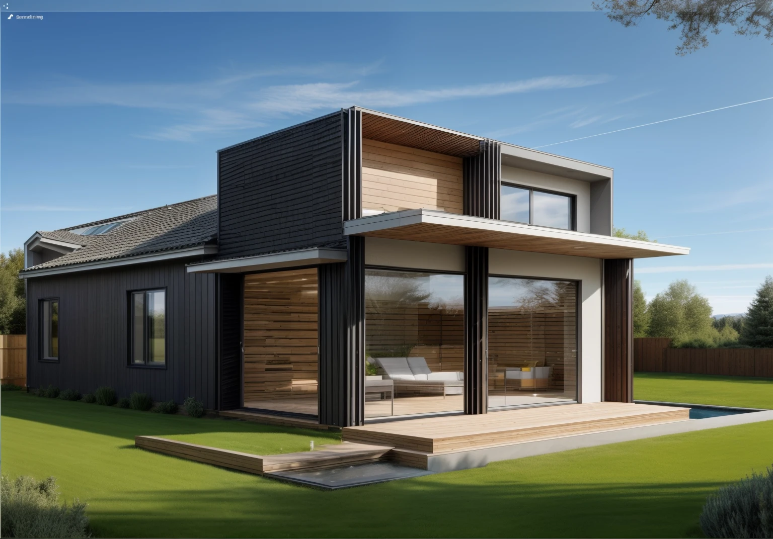 House, modern style