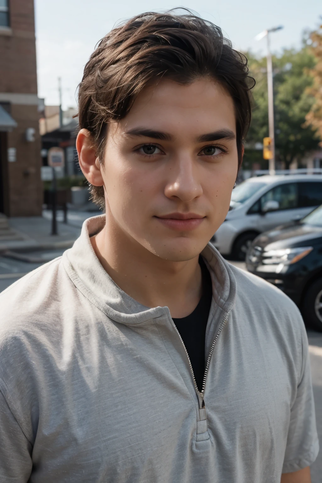 Handsome male youtuber