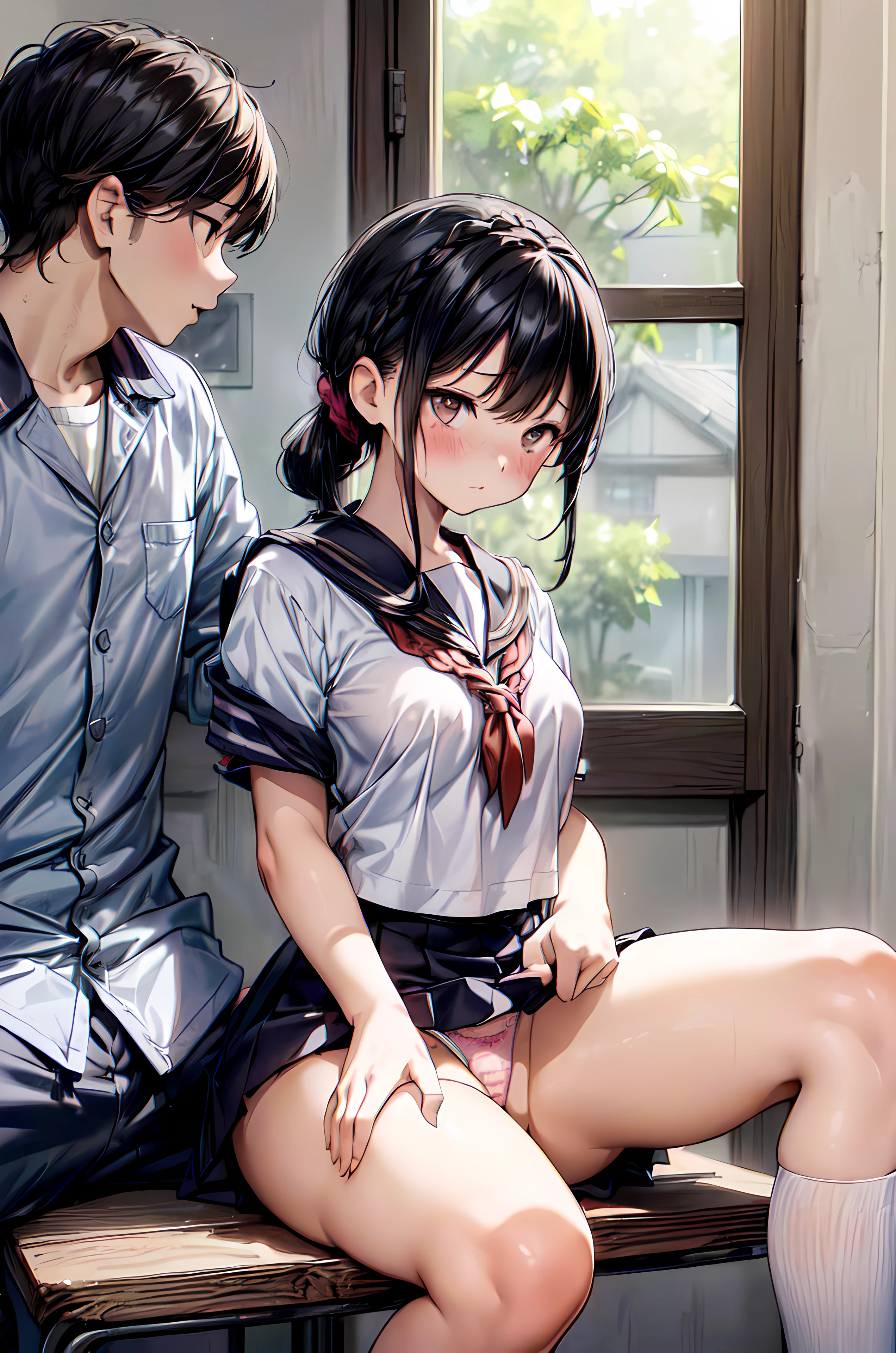 (((Assimilated in the background)))、(extremely details CG、Unity、8K Wallpapers)、(extremely delicate and beautiful)、(masterpiece)、(top-quality:1.0)、(超A high resolution:1.0)