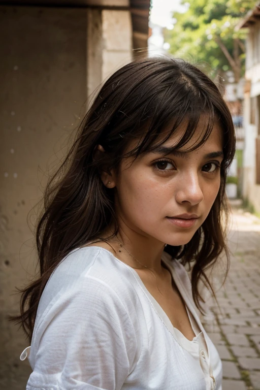 a portrait of a Girl from Azerbaijan