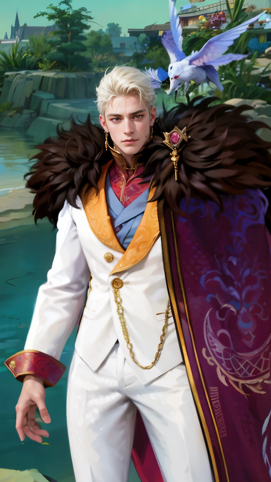 Best quality, masterpiece, detailed skin texture, detailed clothes texture, detailed face, super detail, 8k, intricate detail, 1 boy, The color doesn't change, Muscle guy, 1 guy