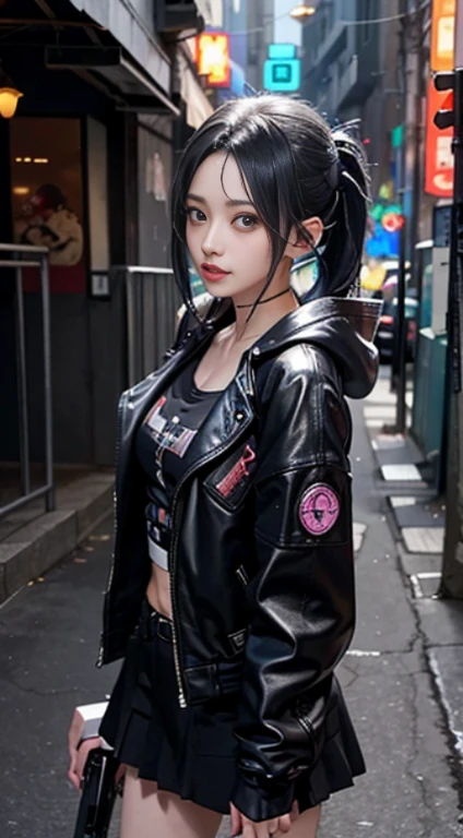 (The to the FW), 1womanl, 24 year old, 7headed body, (cute  face), (Ideal ratio body proportions), sit on a bed, (((Black big round glasses))), ((head phone)), parka, white  panties, playing video game, long , de pele branca, small tits, A slender, Dark hair, short-hair, beauty legs, Small buttocks, Skinny Legs, surrealism, Cinematic lighting, depth of fields, One-person viewpoint, F/1.8, 135 mm, nffsw, masutepiece, ccurate, Anatomically correct, Textured skin, Super Detail, high details, High quality, awardwinning, Best Quality, hight resolution, 8K