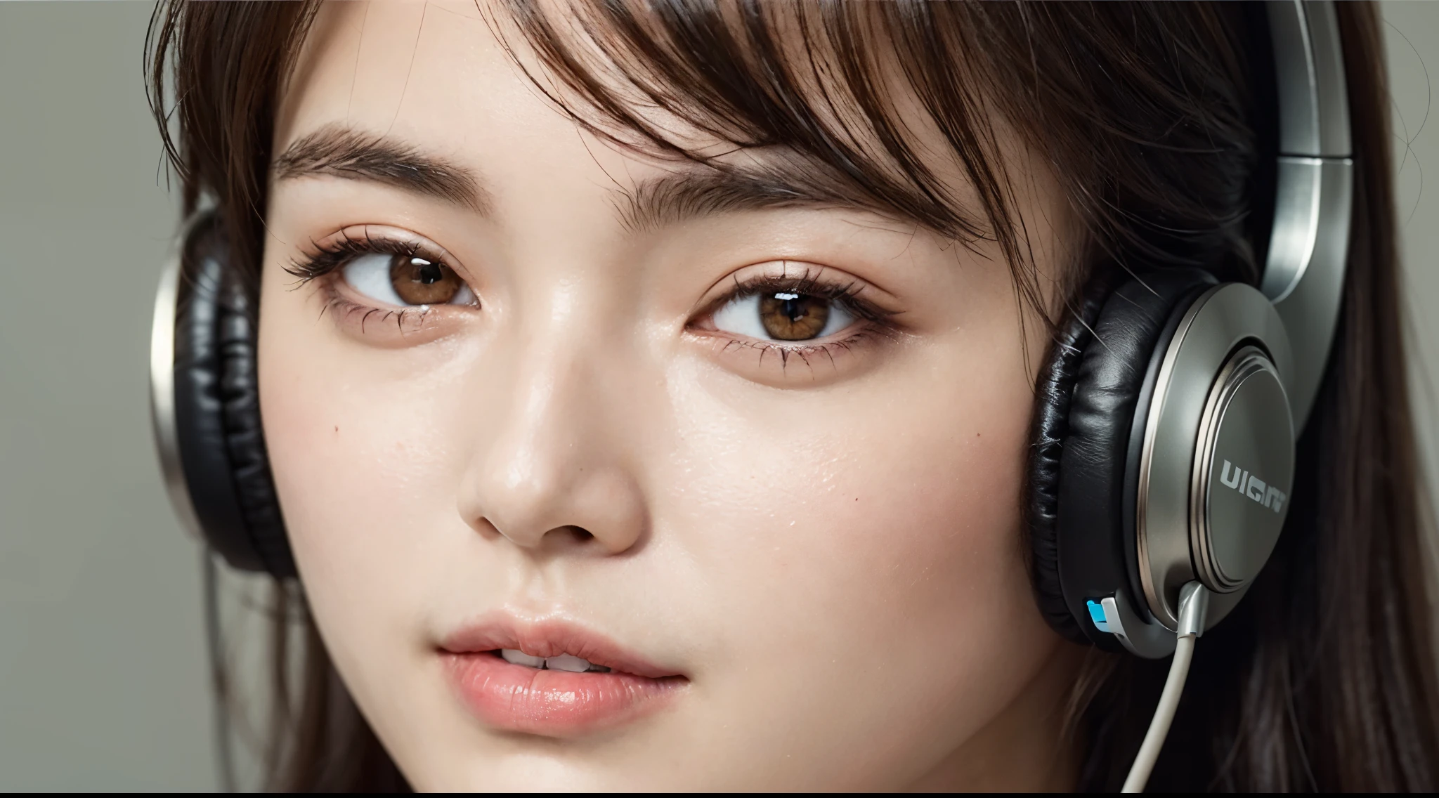 ((best quality)), ((masterpiece)), (detailed), perfect face with headphones, ultra detail, photography, realistic, brightening light, close-up,