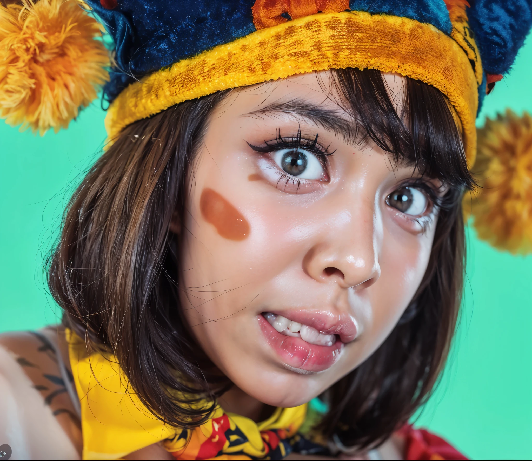 cute clown girl