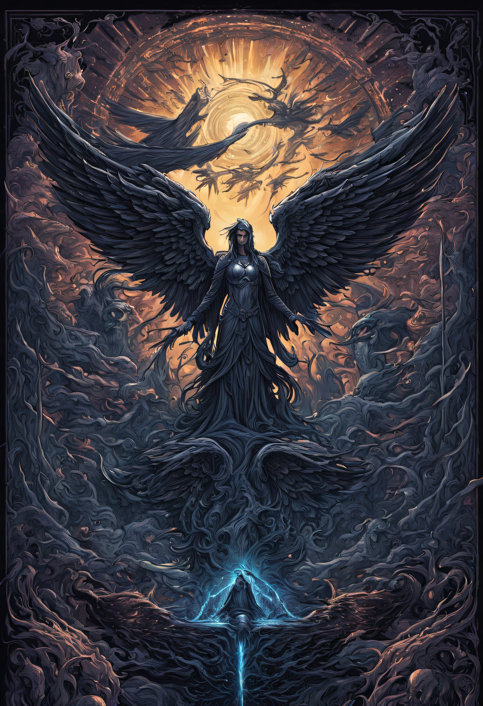 Dan Mumford’s Seraphim Around Dark Matter