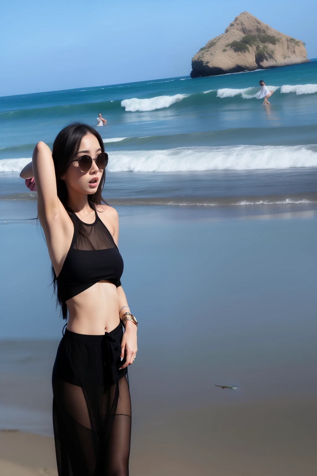 Take off her clothes
