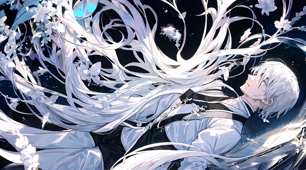 //
[（white backgrounid：1.4）：：0.4]，Analog lenseull bodyesbian：1.25），dynamic angle，
//
A high resolution，A detailed，best qualtiy，tmasterpiece，illustratio，Wallpapers，（a color），（a color水墨画：1.2），（a color飞溅），Extremely Delicately Beautiful，depth of fieldeautiful and meticulous man，（1male people：1.3），独奏，（Chinese male），（white inner hair：1.2），（malefocus：1.2），（Black ink is melting and splattering），floating black ink dropletlend，，zydink，Ink sketchinono Color