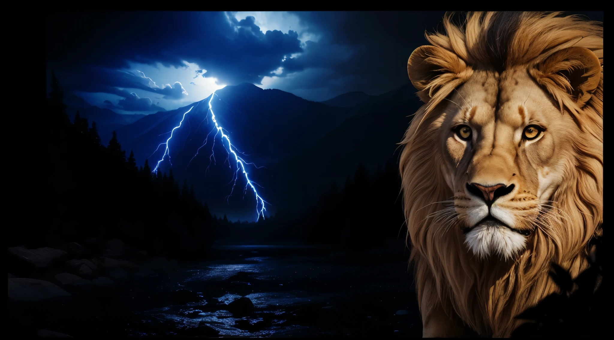 Lion, Divine Lion, Lion King, Lion Majestic, natural, Natureza, renderizado, fotorrealista, UltraHD, 4k, texturasdetalhadas, thunders, sombras detalhadas, cores detalhadas, por do sol, sol se pondo, Sunset, Natureza Linda, Great Divine, por do sol, contraste detalhado, contraste realista, alta resolução, cores detalhadas, fogo, eletricidade, divina criatura, 8k, Detailed Realistic, 16K, 8K, HD, Elegante,