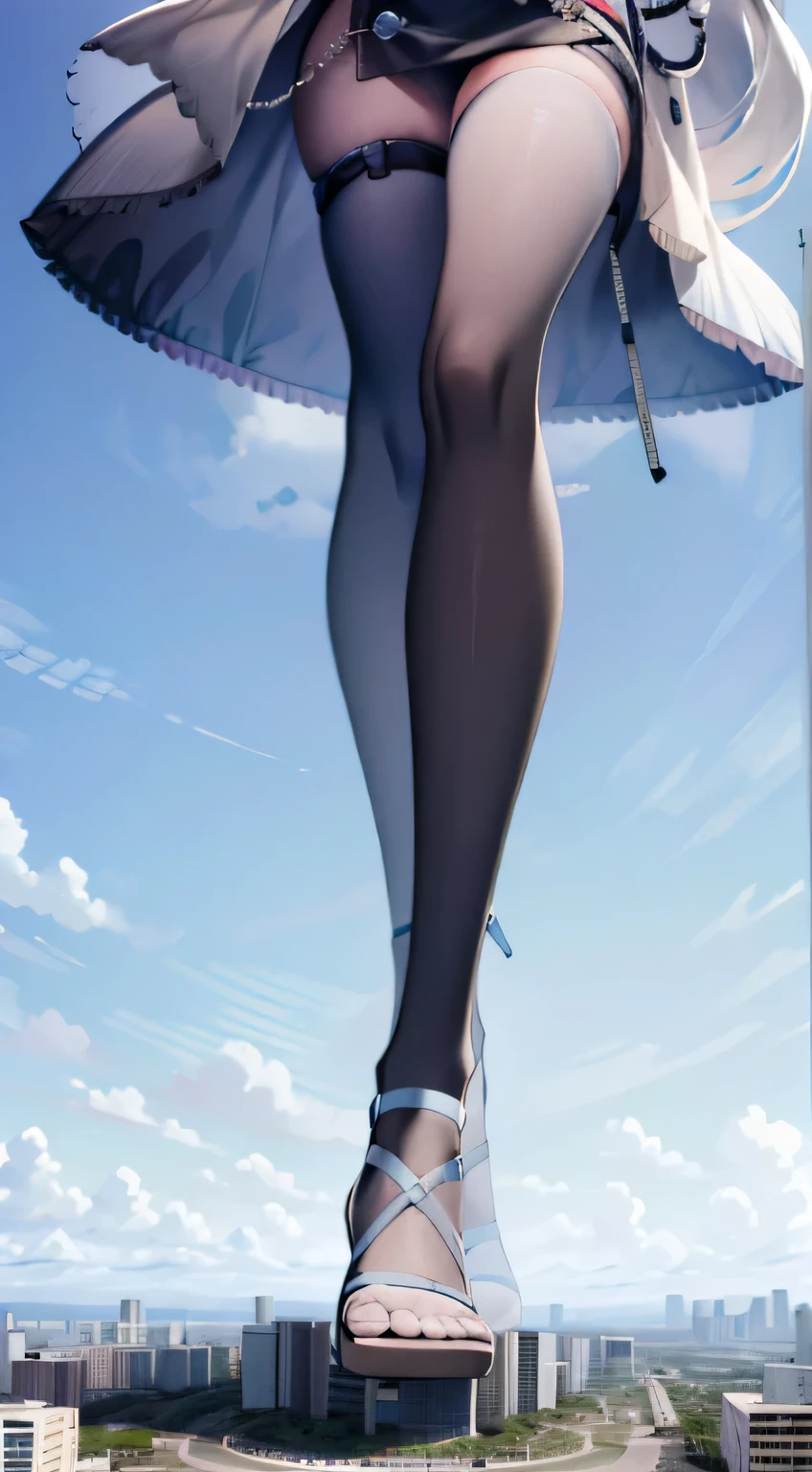 Multiple girls, der riese art, 非常に詳細なder rieseショット, der riese, Shorthair, Giant woman bigger than a skyscraper, Wearing rimless glasses, Colossal tits, Big ass, Red Santa Dresses, Black pantyhose, Her shoes are high heels and stiletto red sandals., very small metropolis, Trying to destroy a miniature metropolis, Full body depiction, nffsw, giga der riese, der riese, Black pantyhose, Stomping City,crash city,Small town,micro city,