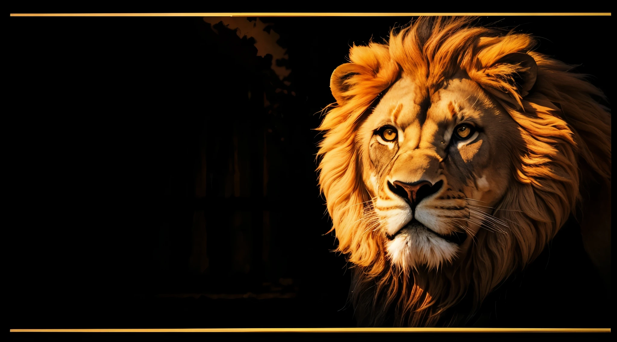 Lion, Divine Lion, Lion King, Lion Majestic, natural, Natureza, renderizado, fotorrealista, UltraHD, 4k, texturasdetalhadas, thunders, sombras detalhadas, cores detalhadas, por do sol, sol se pondo, Sunset, Natureza Linda, Great Divine, por do sol, contraste detalhado, contraste realista, alta resolução, cores detalhadas, fogo, eletricidade, divina criatura, 8k, Detailed Realistic, 16K, 8K, HD, Elegante,