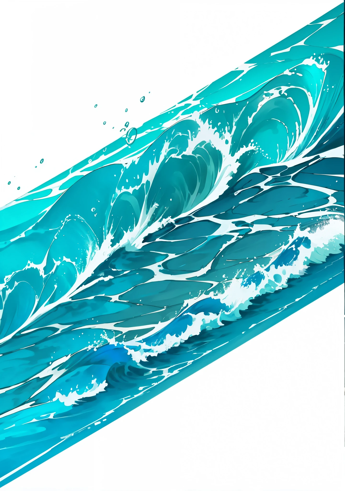 Thrilling waves,The waves roll,tmasterpiece,extremly high detail