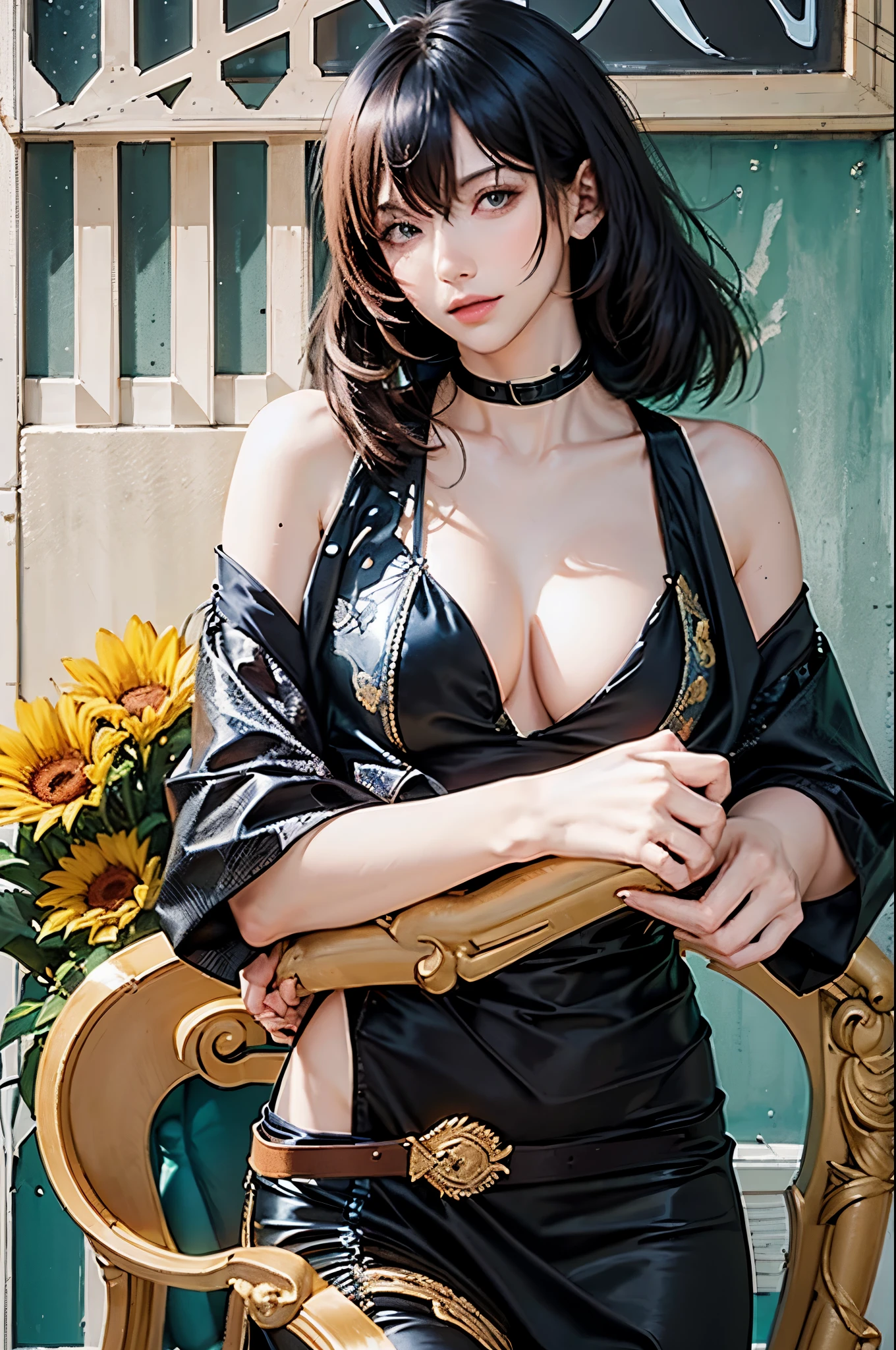 Redraw as:Correct bodies,Correct torso,right leg on,correct shoulder,Correct anatomy,