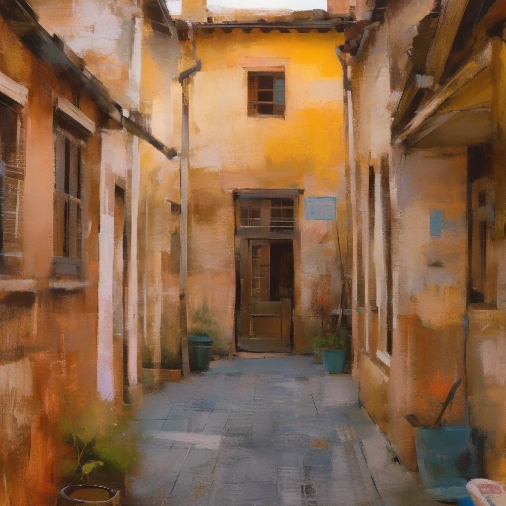 A masterpiece of Chinese architecture, Best quality at best, china town, Real world, alleys，modern, (without humans:1), Chinese-style modern stree, tbustling street, traditional architecture, lanterns, Vintage wooden sign, modern atmosphere.,