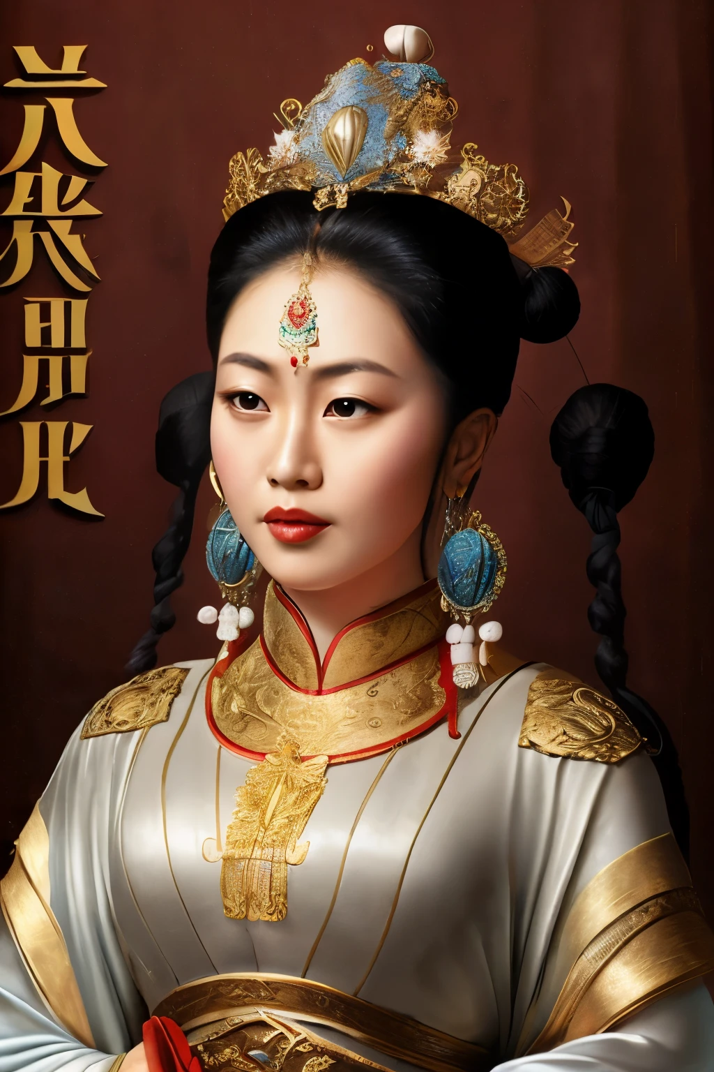Perfect quality，BestWorks，1 female，cunning ancient chinese queen