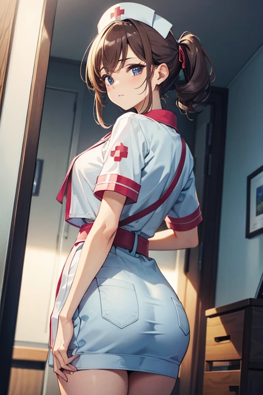 Beautuful Women、Neat face、nurse、hospitals、Big butt