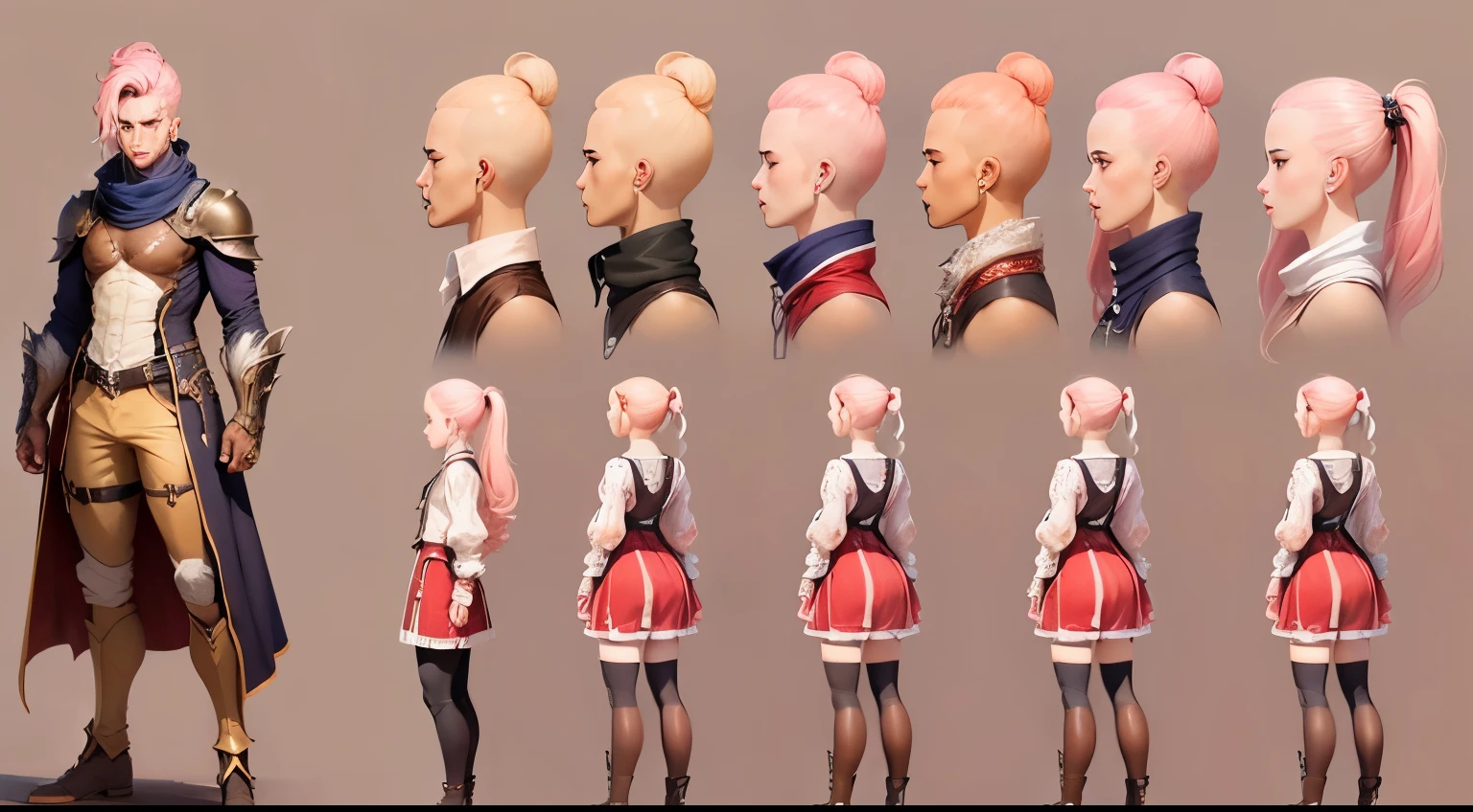 Original character reference sheet adoptable