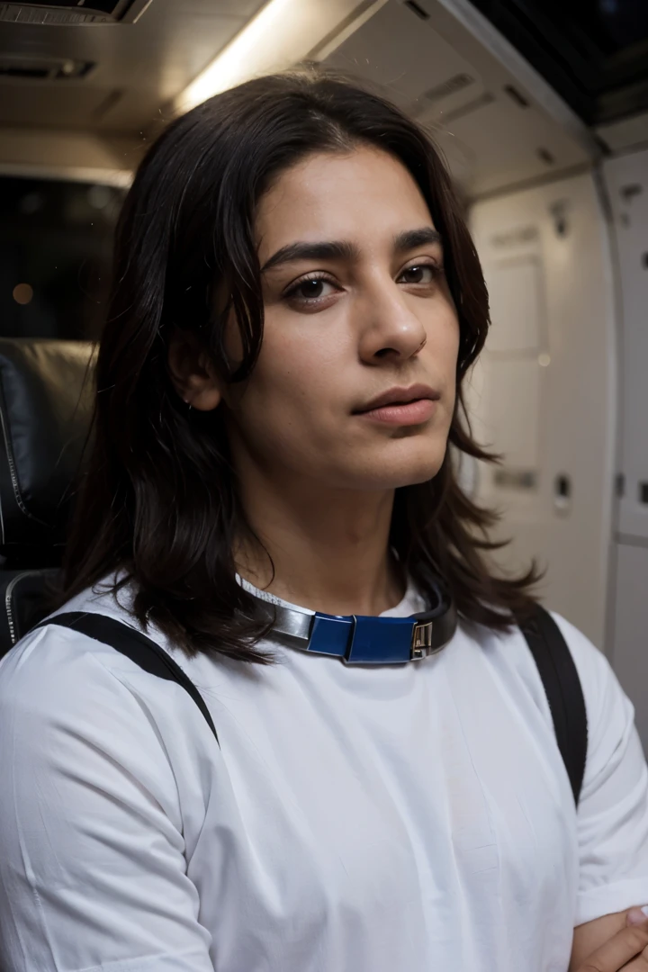 Egyptian actor Ismail Yassin in space