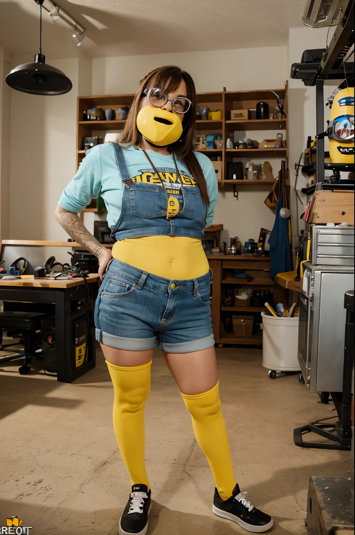 Make a stoner minion