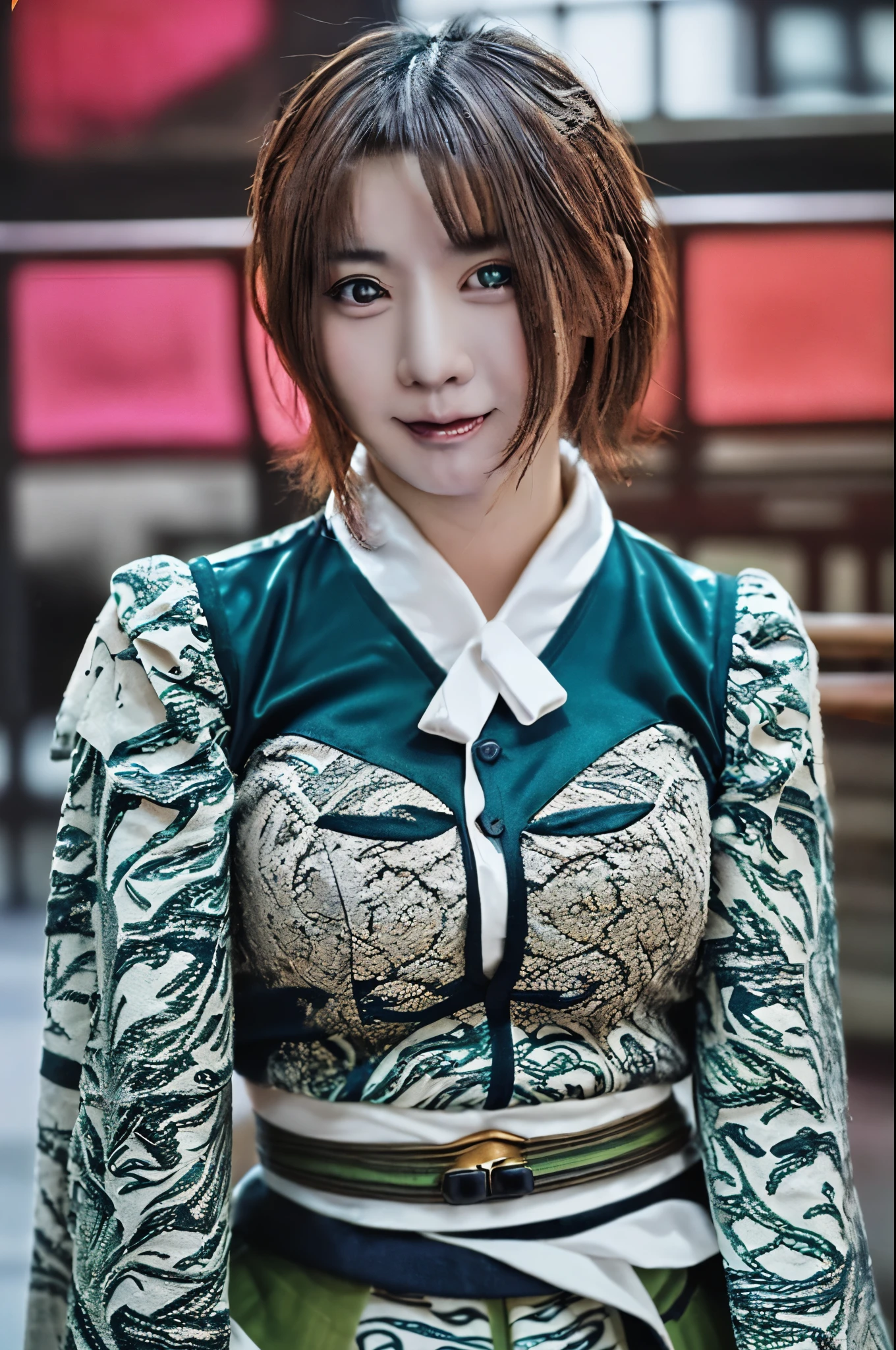 nsfw,(最高quality:1.2), 32k HDR, High resolution,(Japanese women),(Arms covered in tattoos),(whole bodyをA body covered in tattoos), (A body covered in tattoos),Dynamic pose, ( Cleavage:1.35), Detailed skinの質感, Detailed face, Fine grain, (forward leaning posture:1.1),((Collar with leash)),(Girl in chains),(A girl kept like a dog),Women in ecstasy,climax,Acme,(Realistic:1.3), In detail, quality, (masterpiece:1.2), (photoRealistic:1.2), (best quality), (Detailed skin:1.3), (Intricate details), dramatic, Japanese Girls, 21 years old, Detailed skin texture, (blush:0.5), (It gives me goosebumps:0.5), (Side Ponytail:1.1), Blonde, Medium chest, Collared shirt, Black vest, Long sleeve, (Maid Apron:1.1), skirt, Frills, whole body, (Luxury apartment, japanese mansion, living room, Lavish decoration),