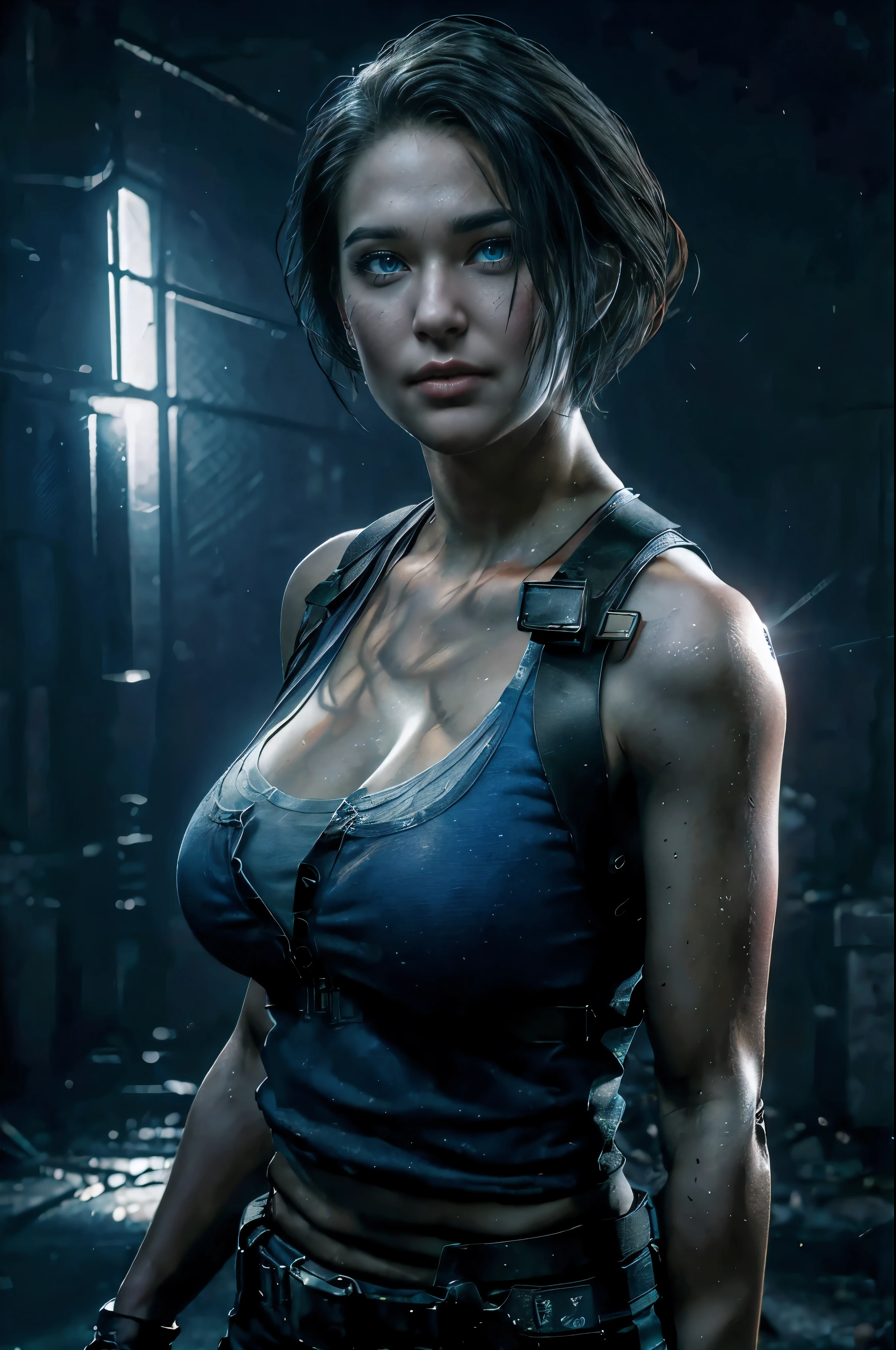 Beautiful face, sharp, Scared look on face, vibrant effects
Ultra High definition, HDR, Ultra High quality details, 8k quality,