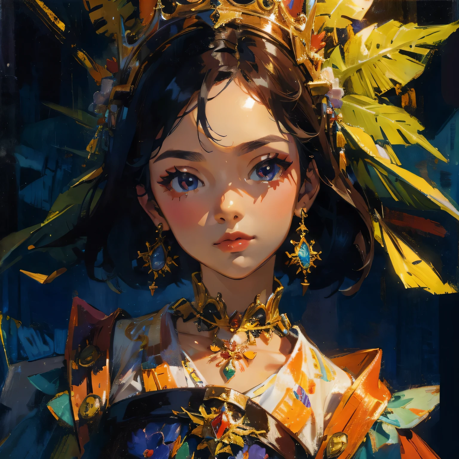 (masterpiece, top quality, best quality, official art, beautiful and aesthetic:1.2), (1girl), extreme detailed,(fractal art:1.3),colorful,highest detailed