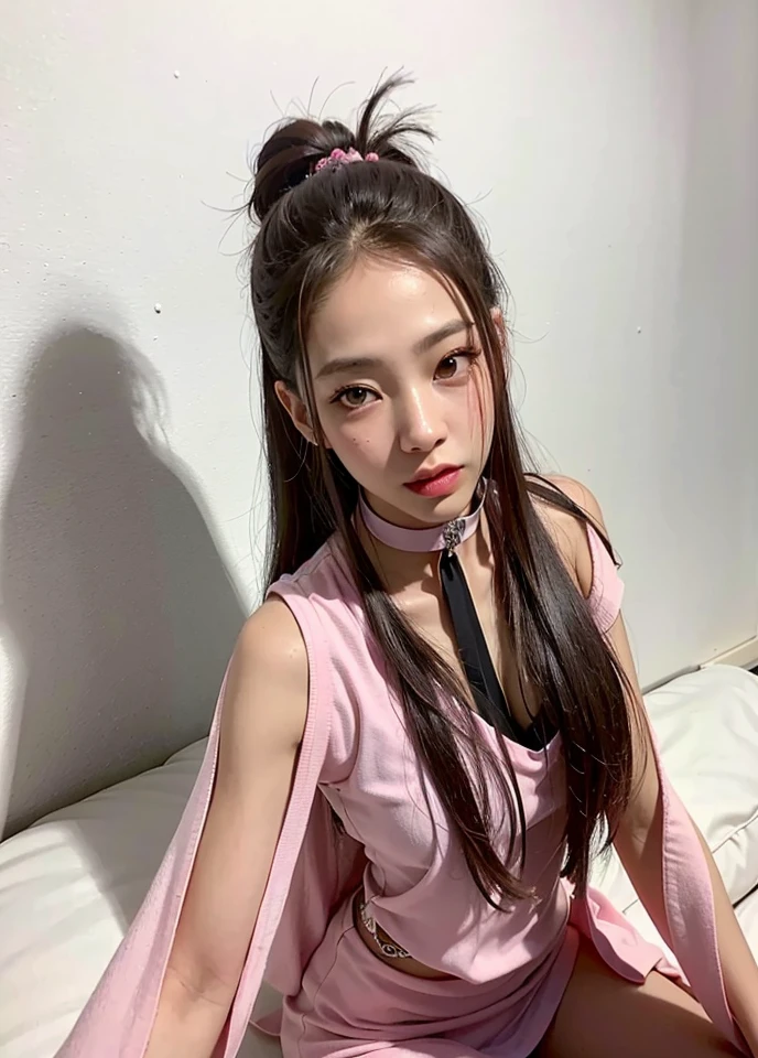 Hay una mujer con un vestido rosa posando para una foto, Jossi de Blackpink, Parque Roseanne de Blackpink, portrait of Jossi de Blackpink, Sha Xi, Blackpink Jennie, Jisoo de Blackpink, Lalisa Manoban de Blackpink, Ana Takamaki, Sakura Kinomoto, Jisoo de Blackpink, Pokimane, Sun Yunjoo, El Corte Hime