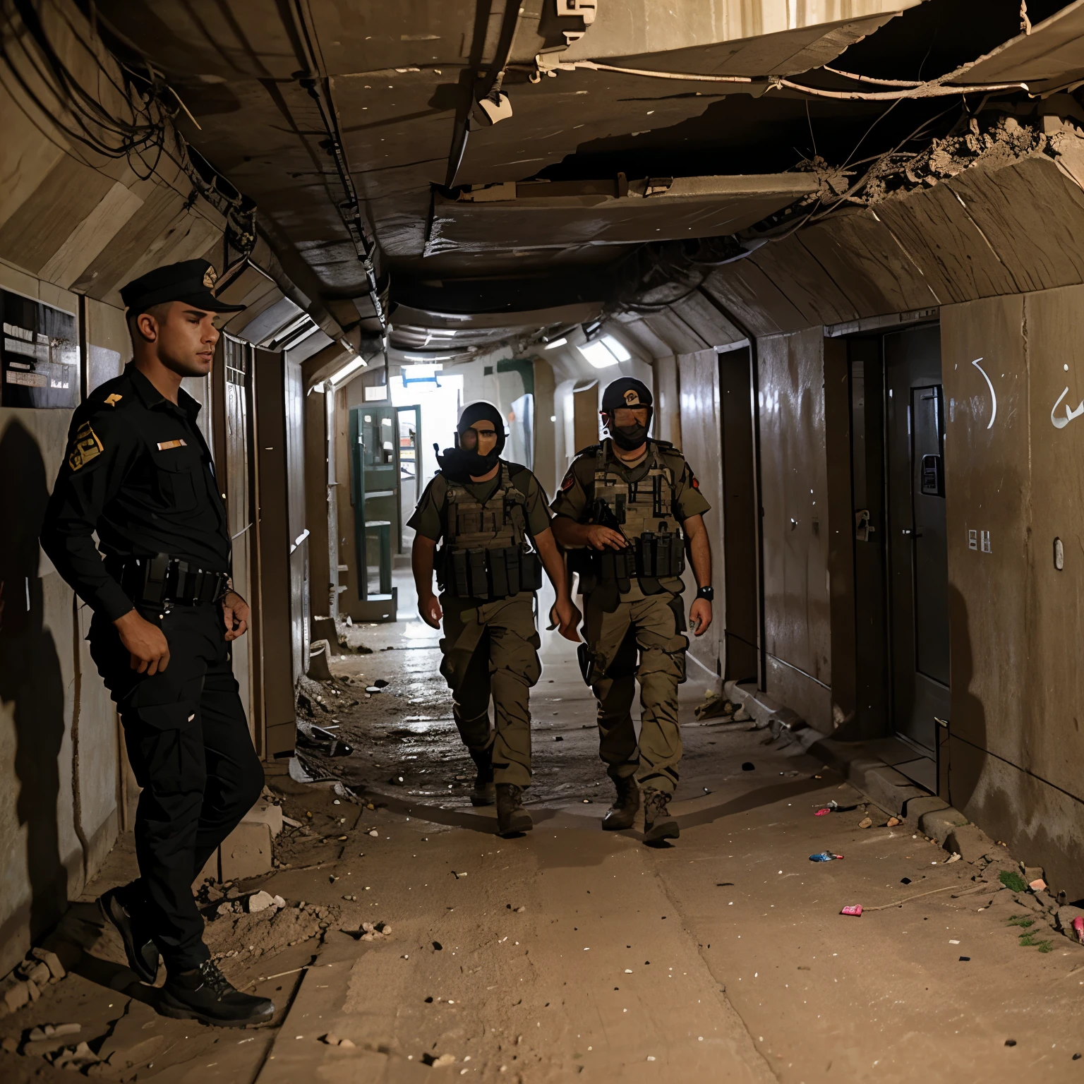 The IDF entered Gaza underground