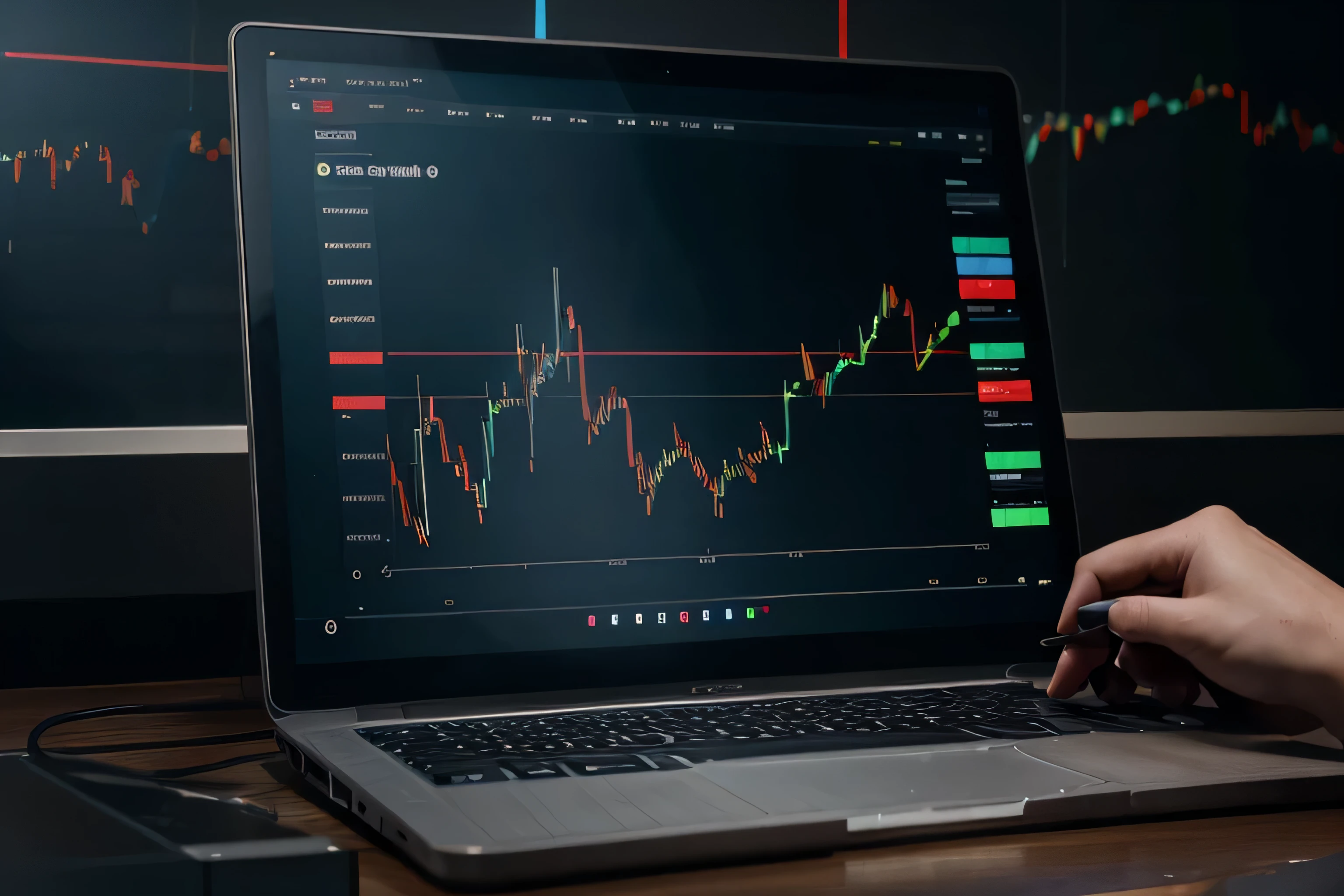 rastreamento de pulso gerado digitalmente, analyzing healthcare data for efficient growth, sem pessoas