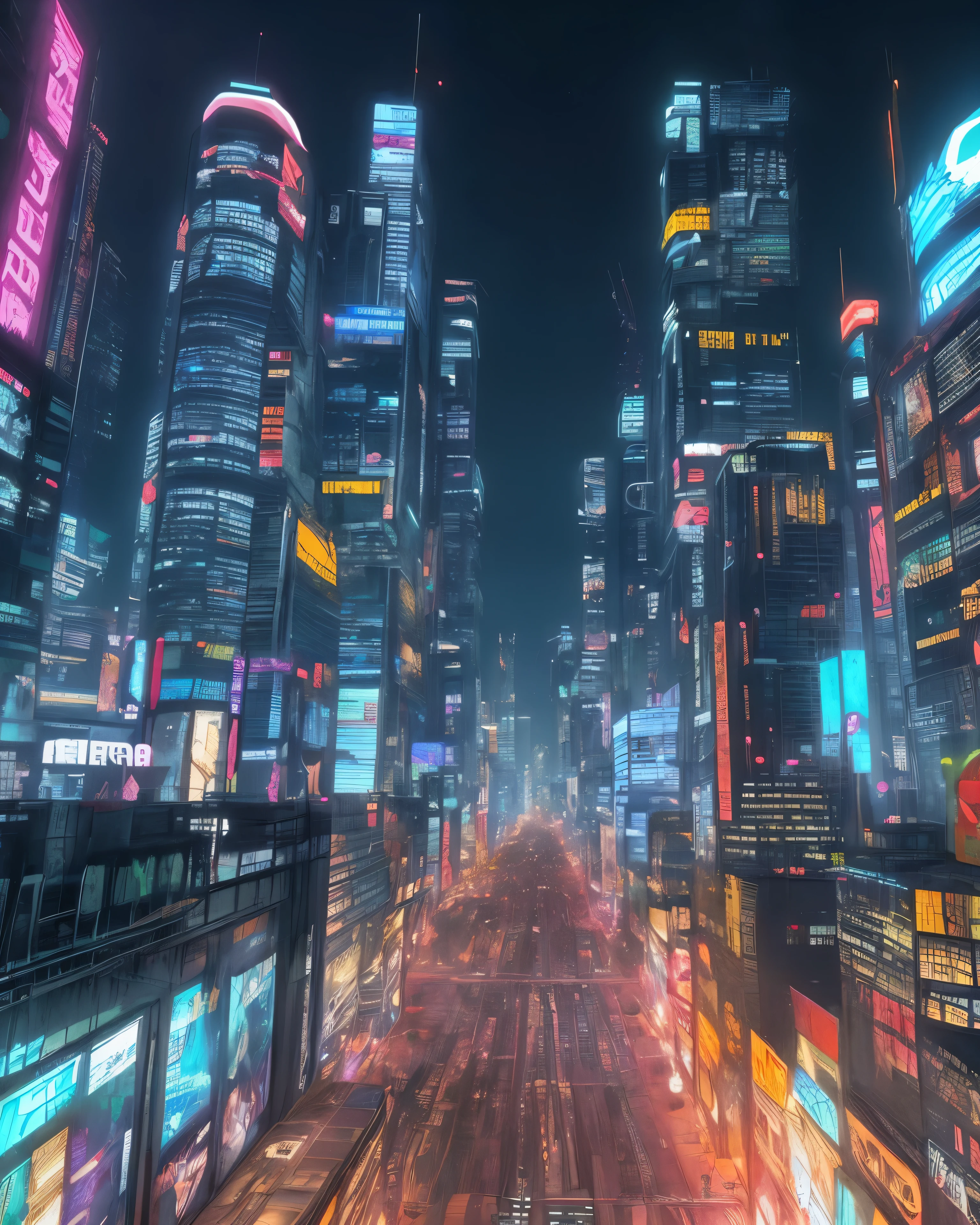Cyberpunk-city