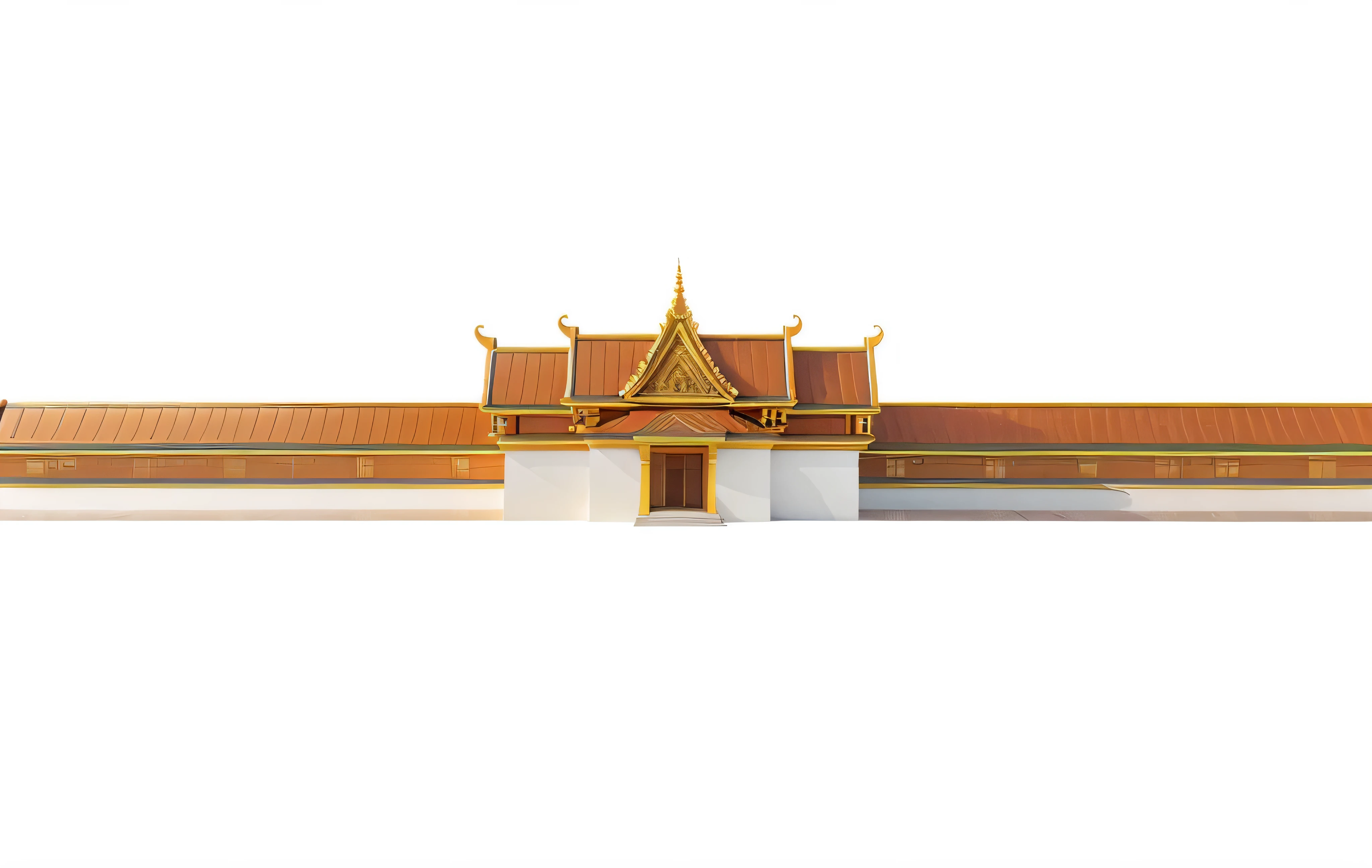 2d cartoon of a there is a picture of a building with , temple background, khmer temple, khmer architecture, background depicting a temple, temple, a temple, large temples, castles and temple details, isometric palace, the imperial palace, palace background, royal palace, palace floating in the sky, monumental giant palace, in style of thawan duchanee, buddhist temple