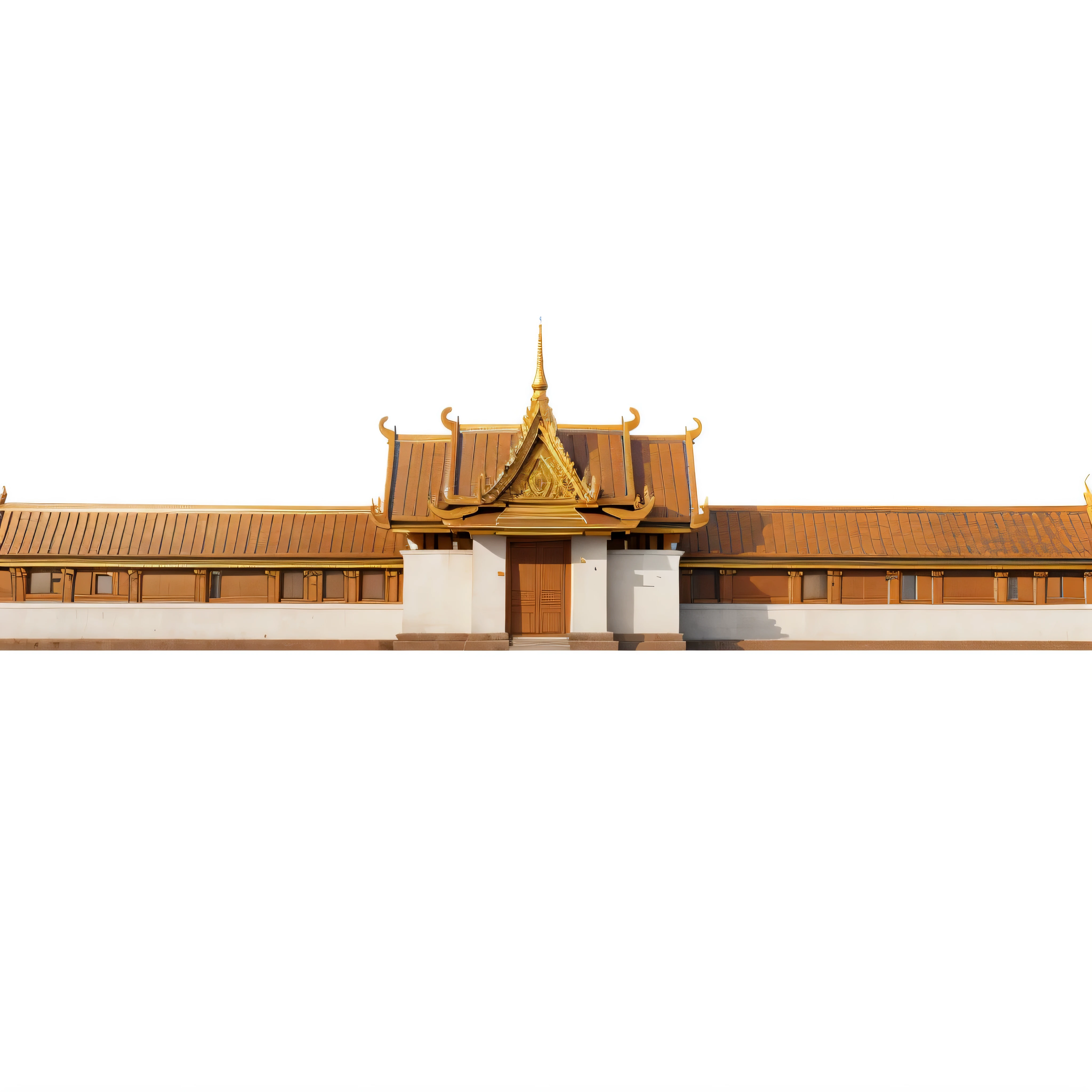 2d cartoon of a there is a picture of a building with , temple background, khmer temple, khmer architecture, background depicting a temple, temple, a temple, large temples, castles and temple details, isometric palace, the imperial palace, palace background, royal palace, palace floating in the sky, monumental giant palace, in style of thawan duchanee, buddhist temple