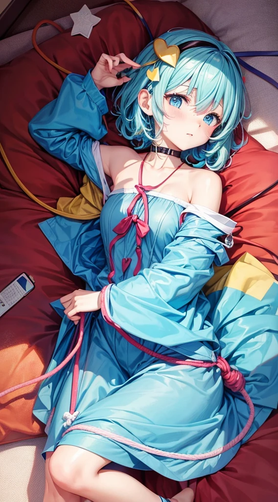 Satori Komeiji tied up naked