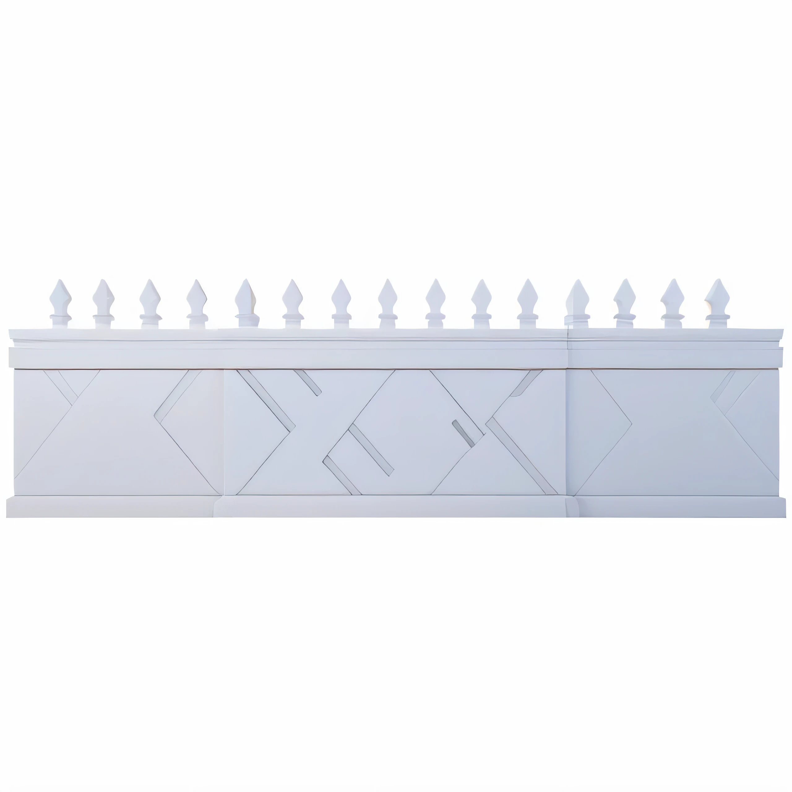 a close up of a white fence with a black background, palace background, game asset, random background scene, large white border, white border, with ornamental edges, white block fence, white border and background, crown of (((white lasers))), symmetrical crown, crown of (white lasers), temple background, seperated game asset, white picket fenceHD, (best detail), (best quality), cartoon, 3DMM,