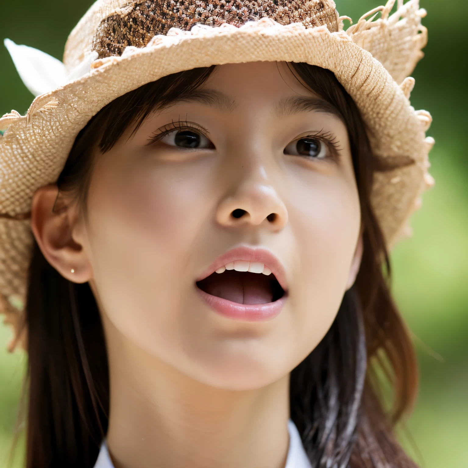 Highly detailed,Give a,Focusing on the face, Focus on the face, put out the tongue