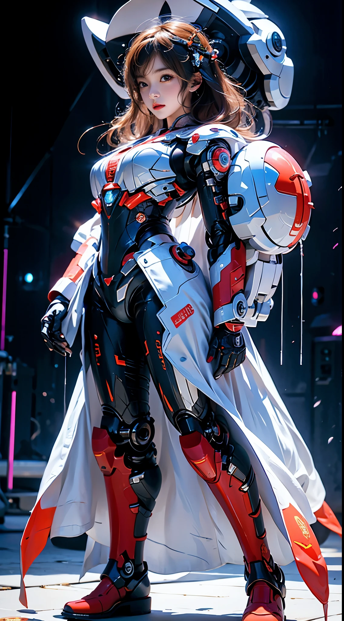 Mecha Girl,mirai,Cool lighting