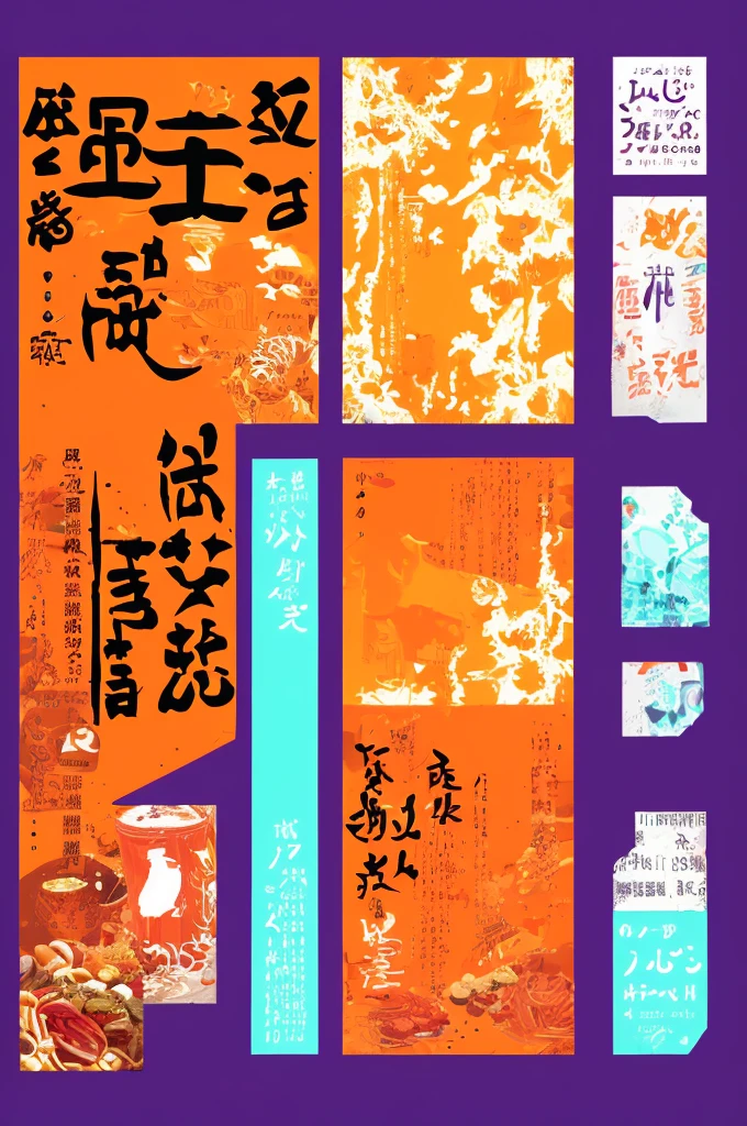 a poster with various types of food and words on it, japanese typography, japanese graphic design, by Kume Keiichiro, slowtime, low mood, low energy, cold brew coffee ), lofi album art, by Hew Lorimer, colored milk tea, by Mei Qing, me, tea, with japanese text, inspired by Kume Keiichiro